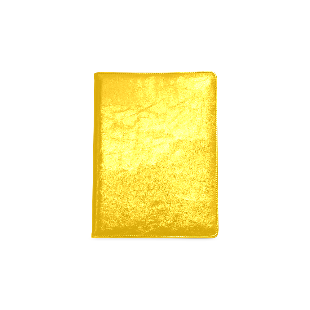 Bright Yellow Custom NoteBook B5