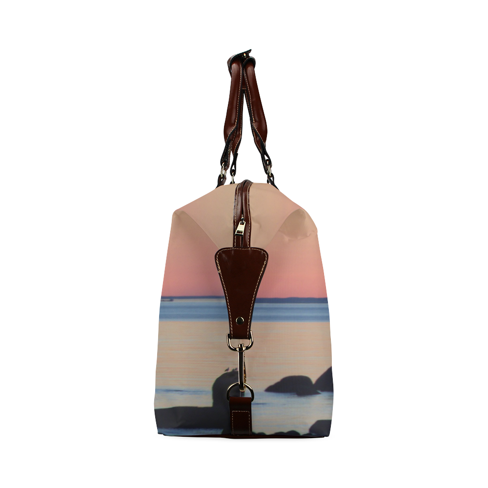 Dusk on the Sea Classic Travel Bag (Model 1643)