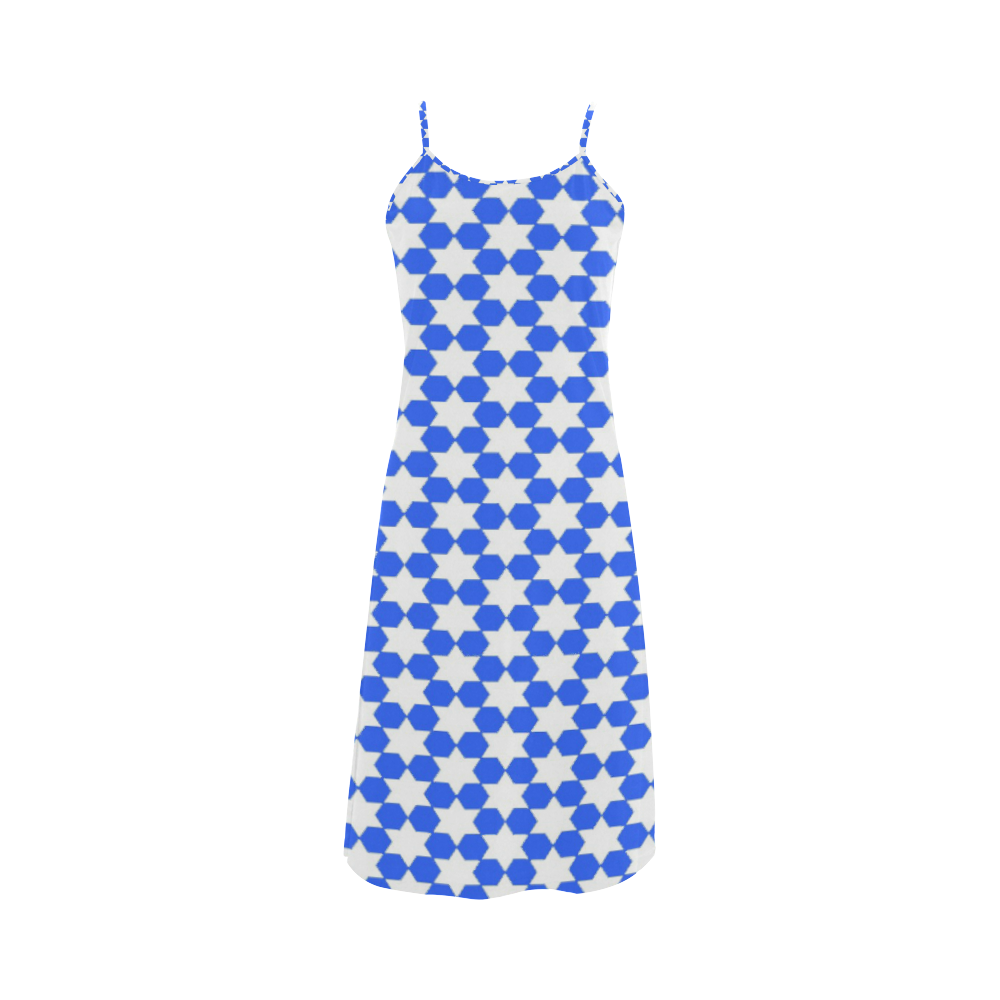 STARRING YOU-BLUE (ALT) Alcestis Slip Dress (Model D05)