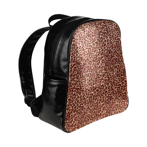Leopard Multi-Pockets Backpack (Model 1636)