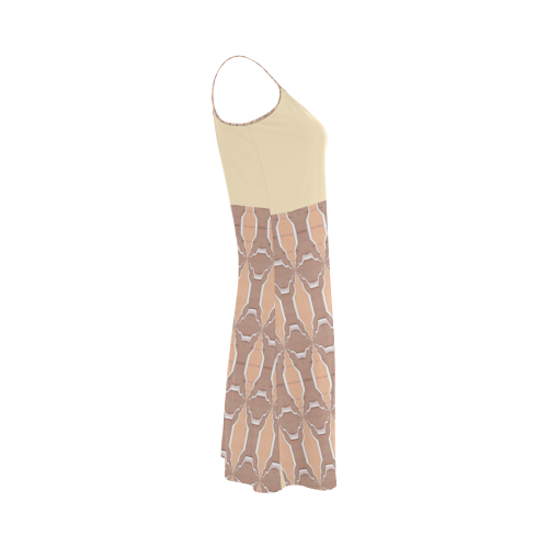 Beige ,yellowspring -Slip Dress Alcestis Slip Dress (Model D05)