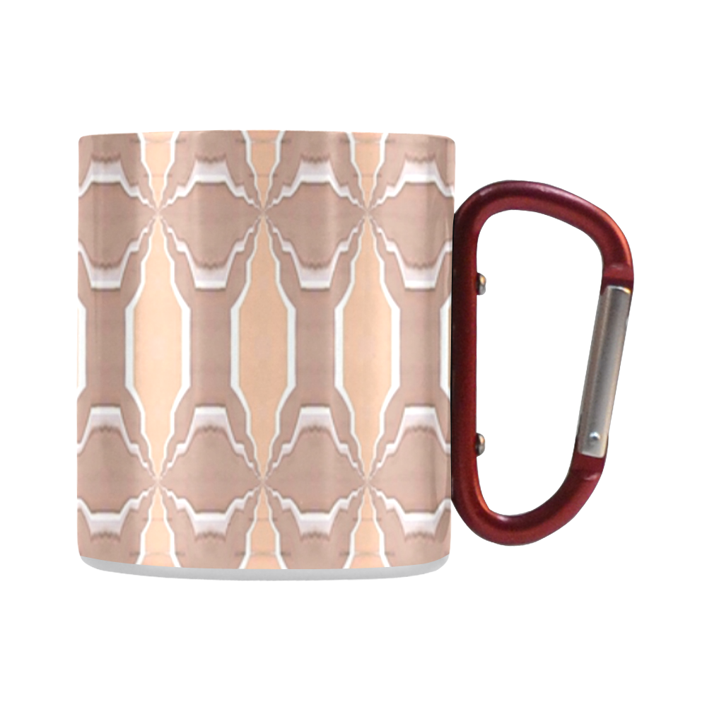 Beige spring  mug by Annabellerockz Classic Insulated Mug(10.3OZ)