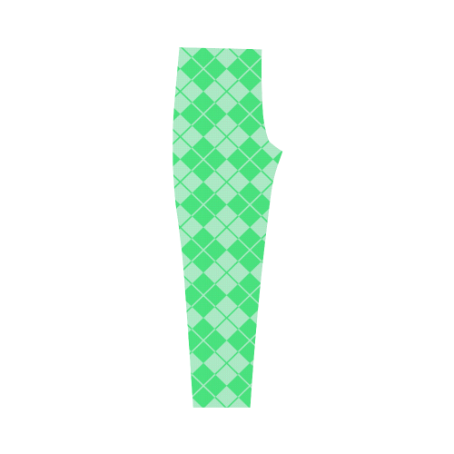 ARGYLE-GREEN Capri Legging (Model L02)