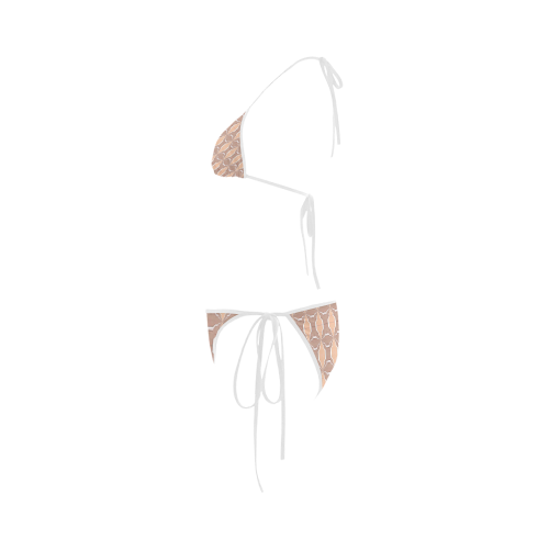Beige spring -Custom Bikini Swimsuit Custom Bikini Swimsuit