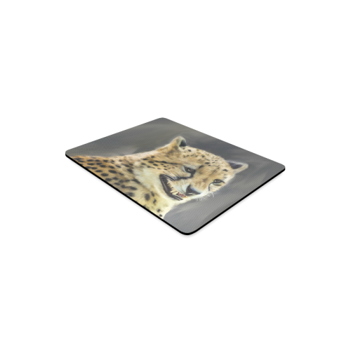 Painting  Grinning Cheetah Portrait Rectangle Mousepad