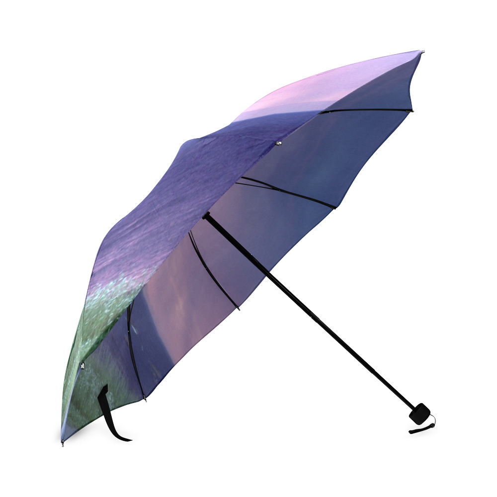 Purple Rain Foldable Umbrella (Model U01)