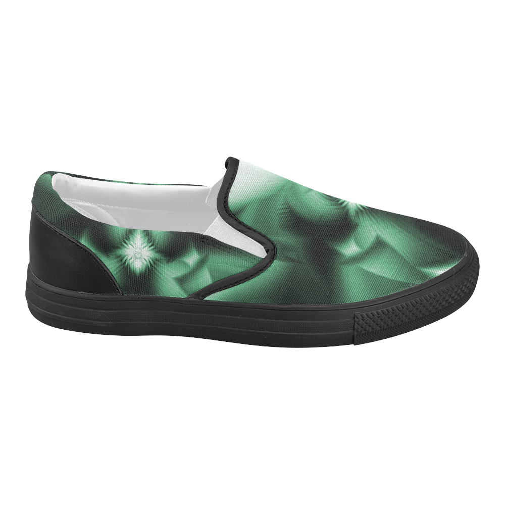 Jade Women's Slip-on Canvas Shoes (Model 019)