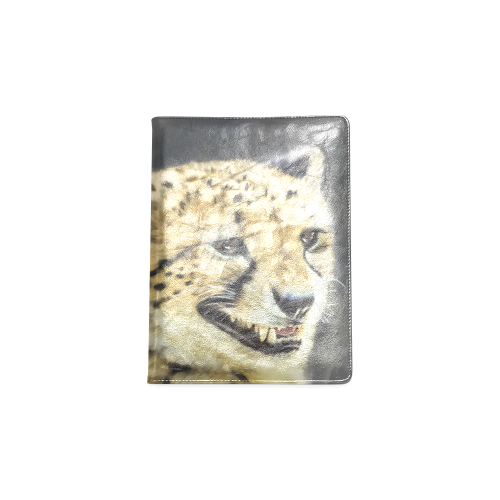 Painting  Grinning Cheetah Portrait Custom NoteBook B5