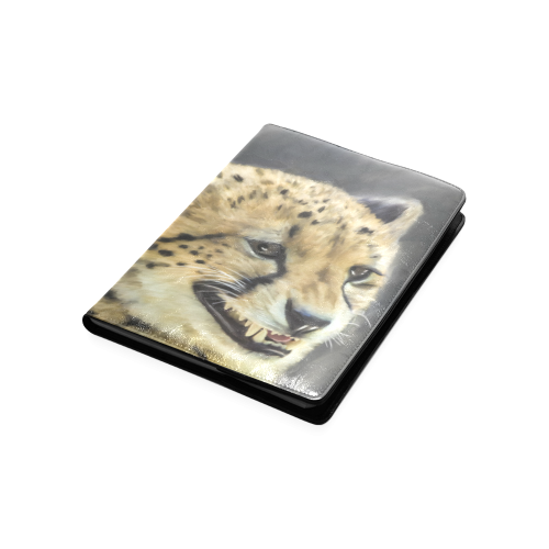 Painting  Grinning Cheetah Portrait Custom NoteBook B5