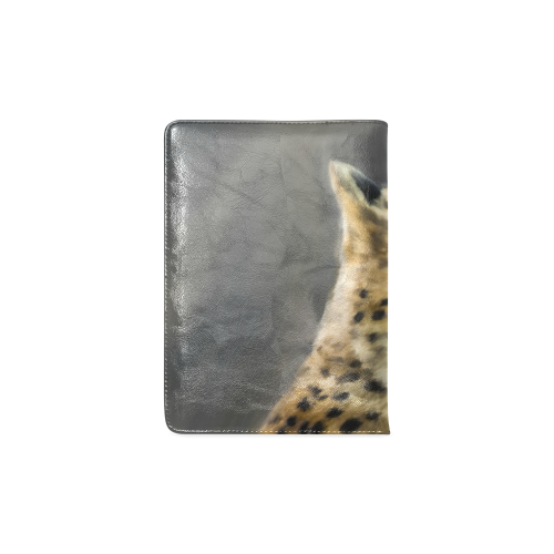 Painting  Grinning Cheetah Portrait Custom NoteBook A5