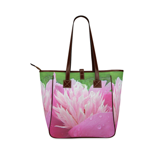 Wet Peony Classic Tote Bag (Model 1644) | ID: D205670