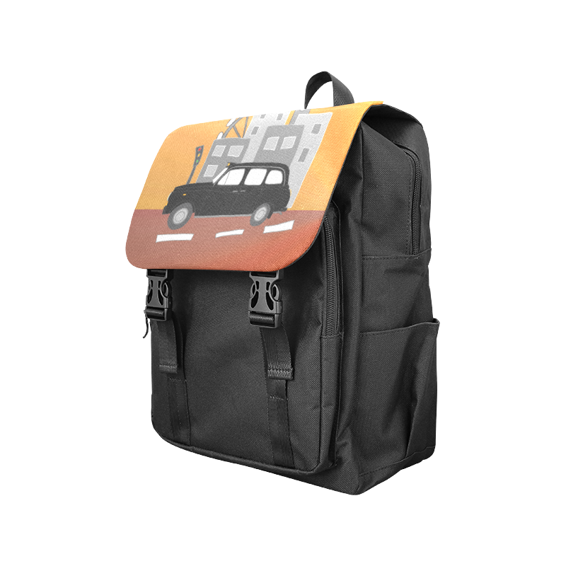 London Taxi Scene Casual Shoulders Backpack (Model 1623)