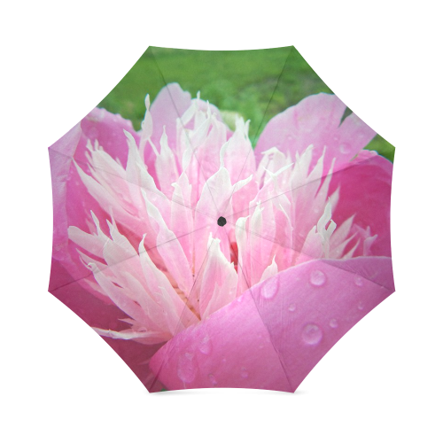 Wet Peony Foldable Umbrella (Model U01)