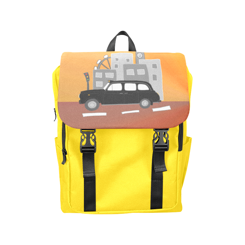 London Taxi Scene Casual Shoulders Backpack (Model 1623)