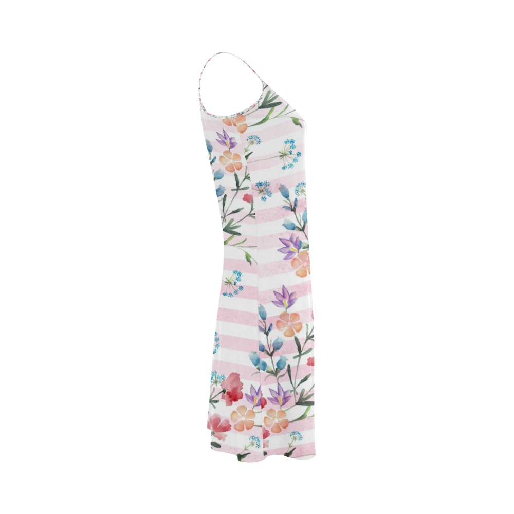 Delicate Wildflowers Alcestis Slip Dress (Model D05)