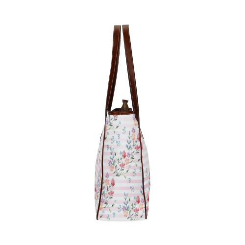 Delicate Wildflowers Classic Tote Bag (Model 1644)