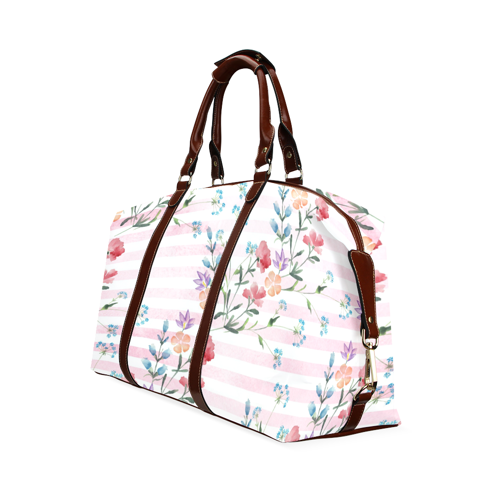 Delicate Wildflowers Classic Travel Bag (Model 1643)