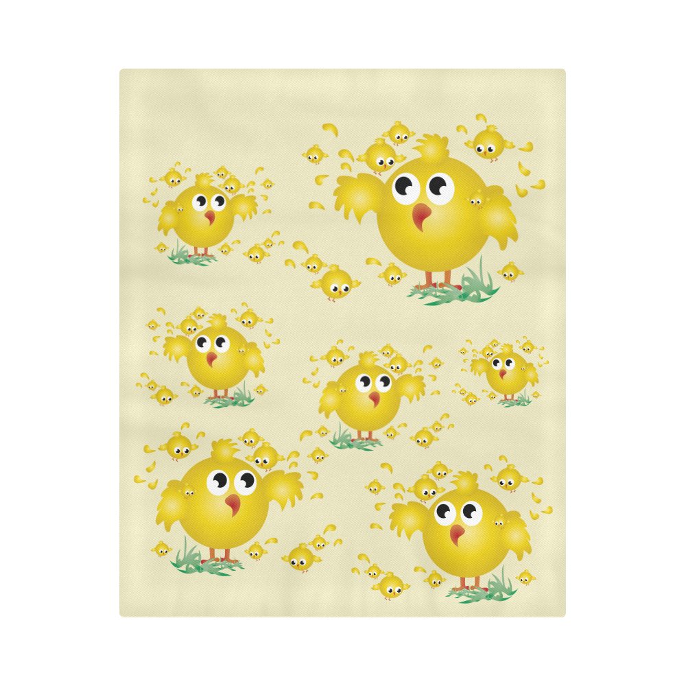 Chicks Duvet Cover 86"x70" ( All-over-print)