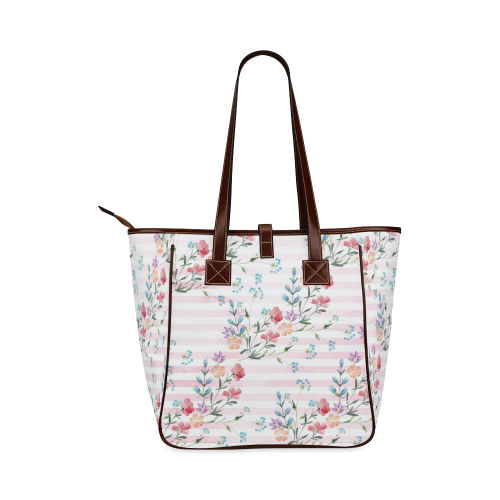 Delicate Wildflowers Classic Tote Bag (Model 1644)
