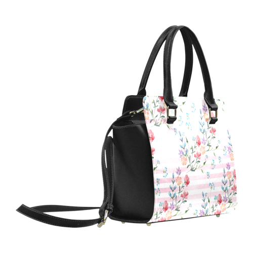 Delicate Wildflowers Classic Shoulder Handbag (Model 1653)