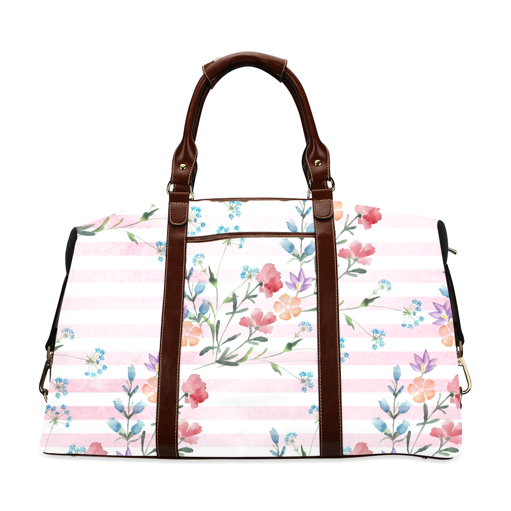Delicate Wildflowers Classic Travel Bag (Model 1643)