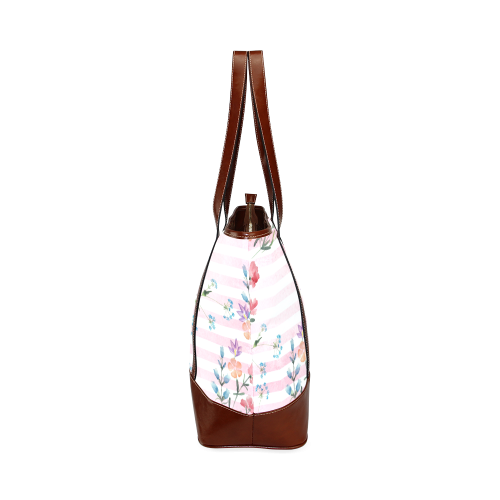 Delicate Wildflowers Tote Handbag (Model 1642)