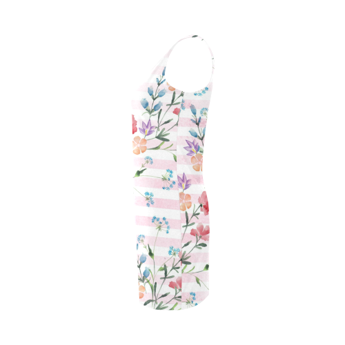 Delicate Wildflowers Medea Vest Dress (Model D06)