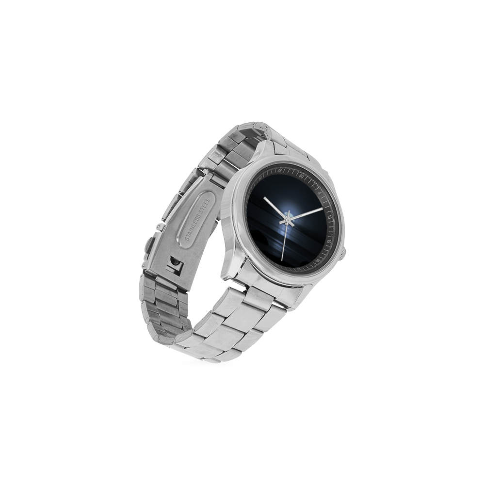 Moony Sunset Men's Stainless Steel Watch(Model 104)
