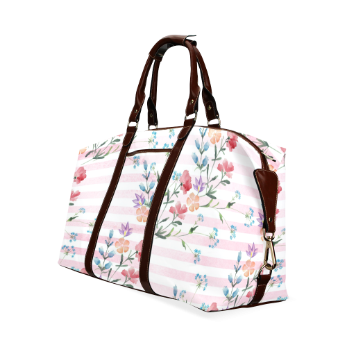 Delicate Wildflowers Classic Travel Bag (Model 1643)