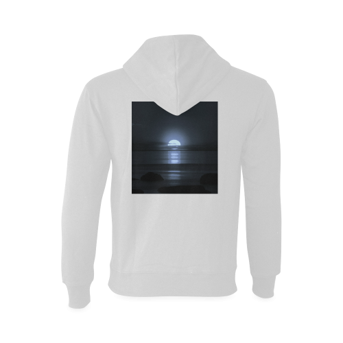 Moony Sunset Oceanus Hoodie Sweatshirt (Model H03)