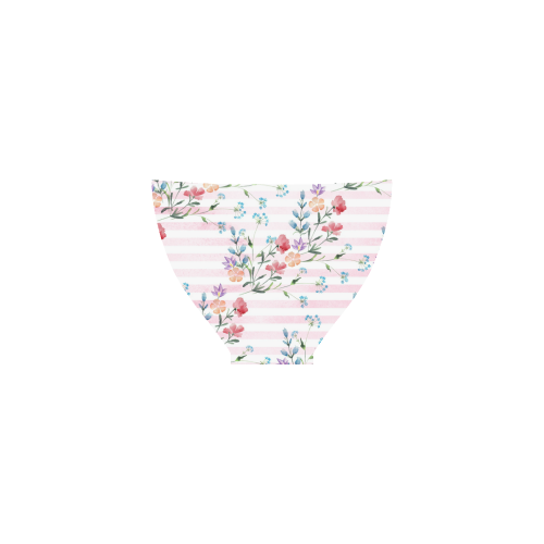 Delicate Wildflowers Custom Bikini Swimsuit