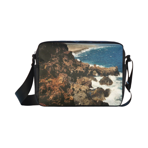 Aruba, dream beach Classic Cross-body Nylon Bags (Model 1632)