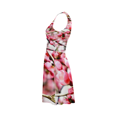 Pink Floral Atalanta Sundress (Model D04)