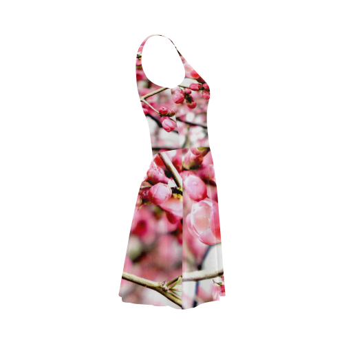 Pink Floral Atalanta Sundress (Model D04)