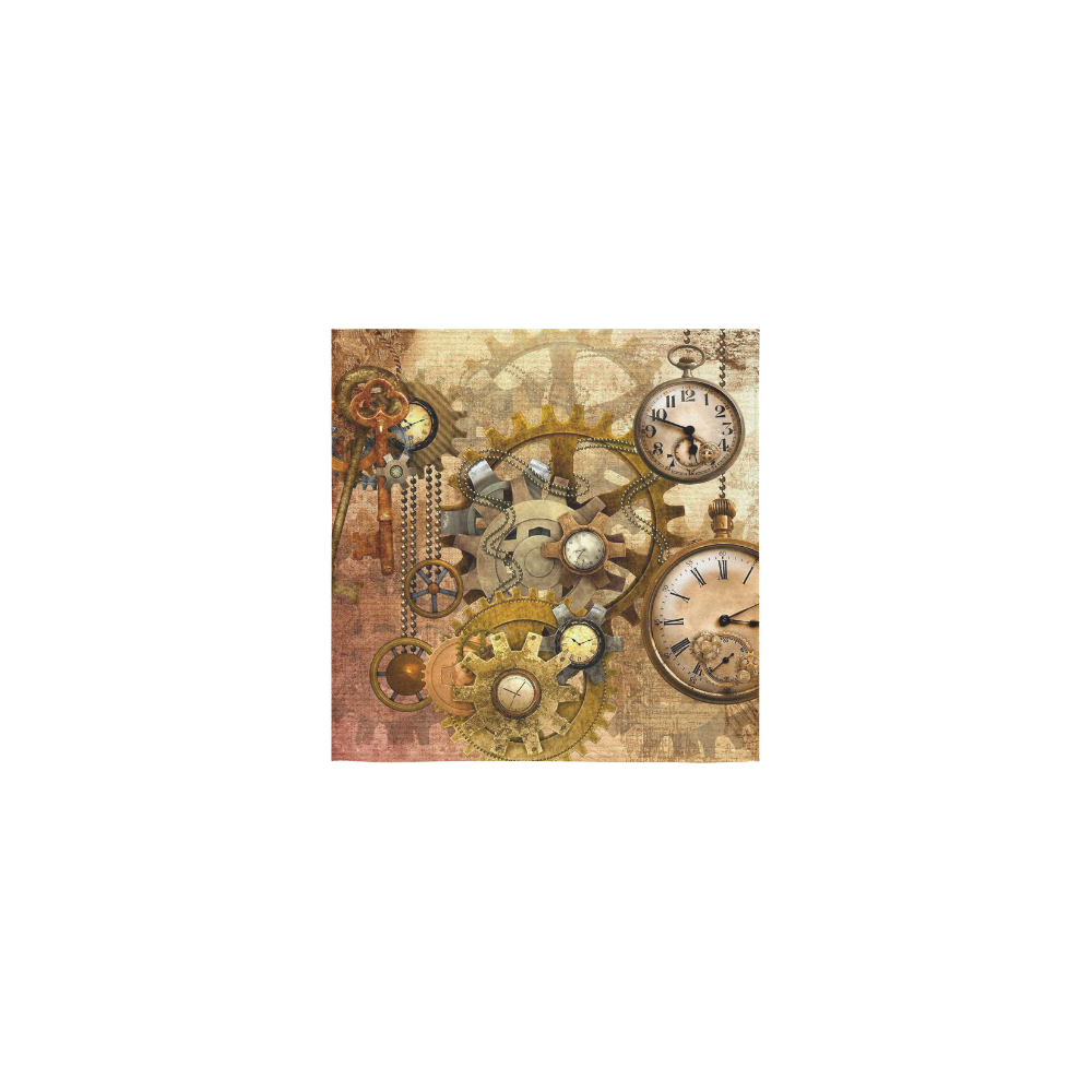 steampunk Square Towel 13“x13”