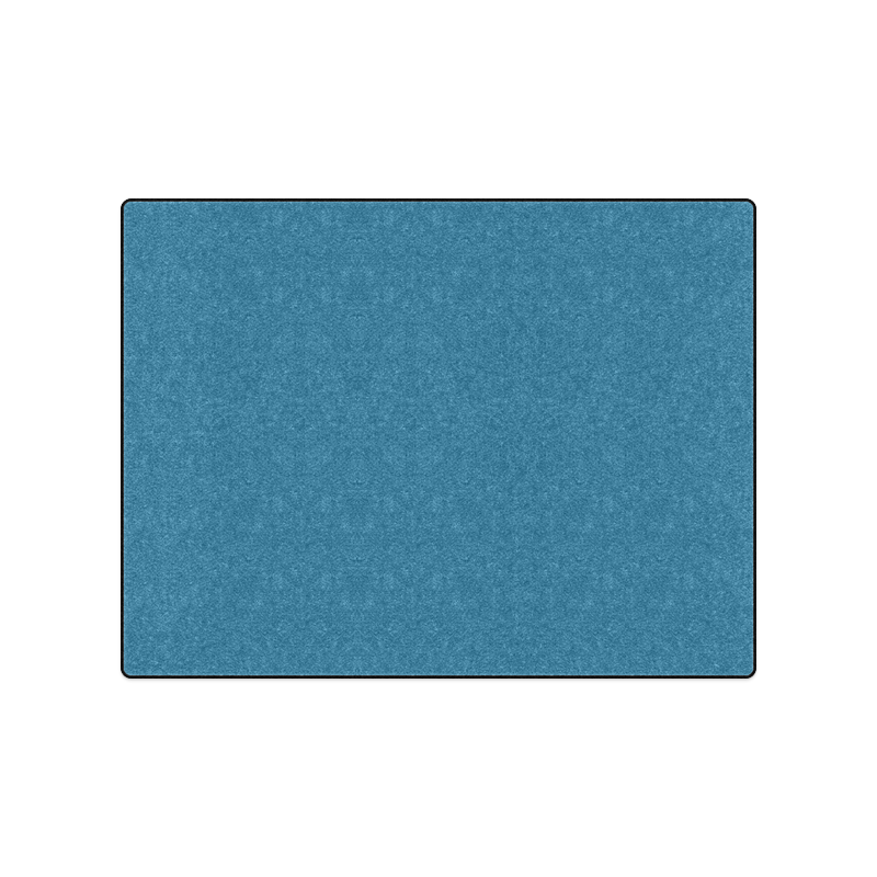 Blue Sapphire Color Accent Blanket 50"x60"
