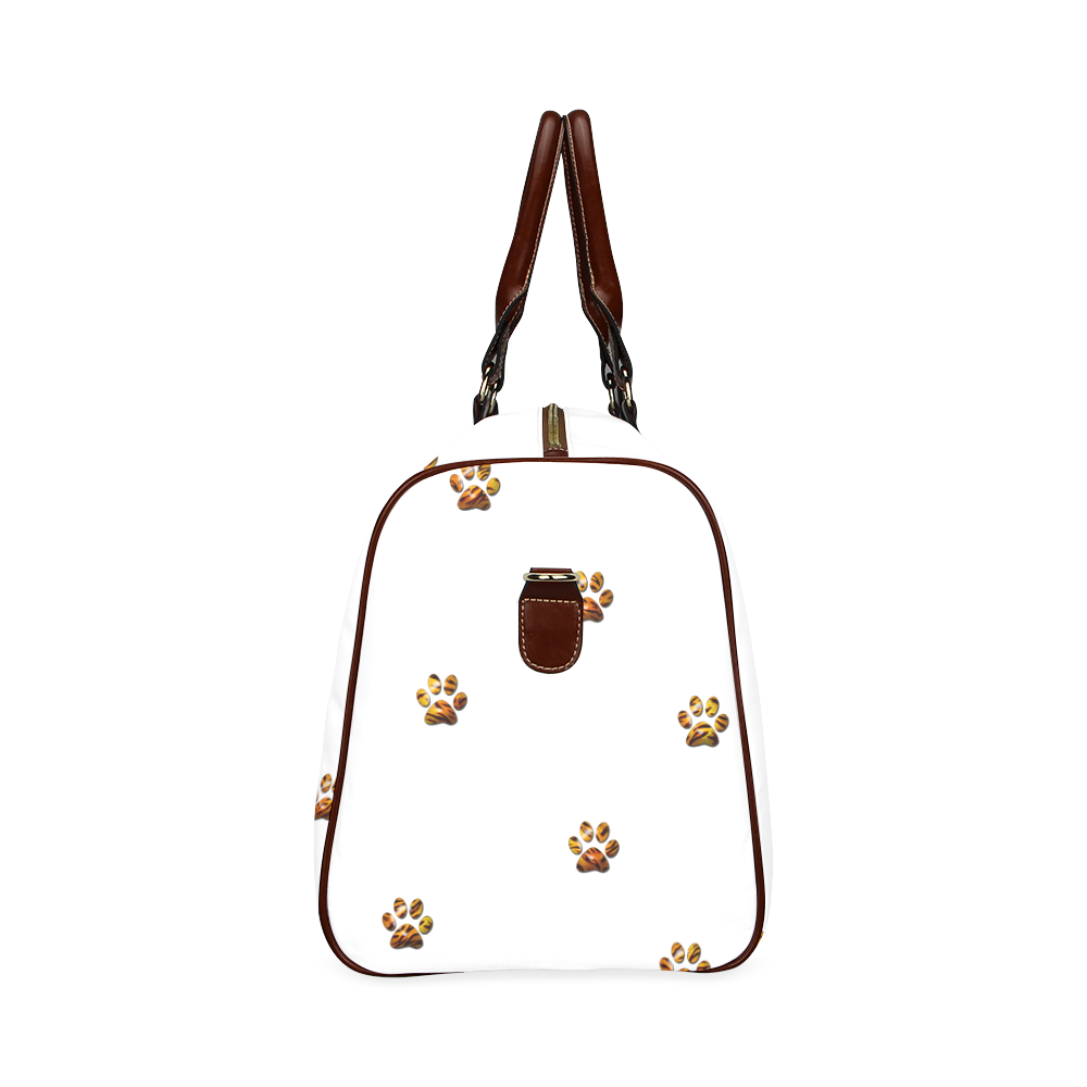 Tiger Paw Waterproof Travel Bag/Small (Model 1639)