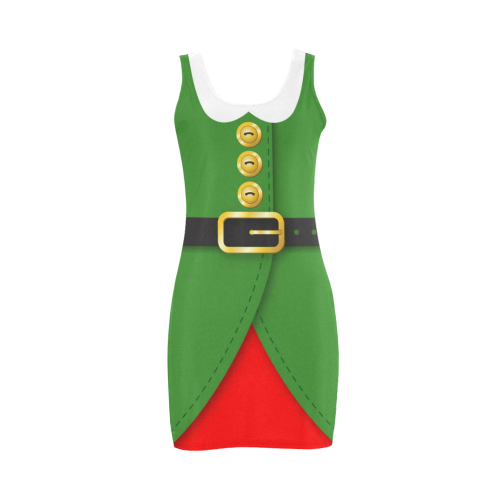 Christmas Elf Costume Medea Vest Dress (Model D06)