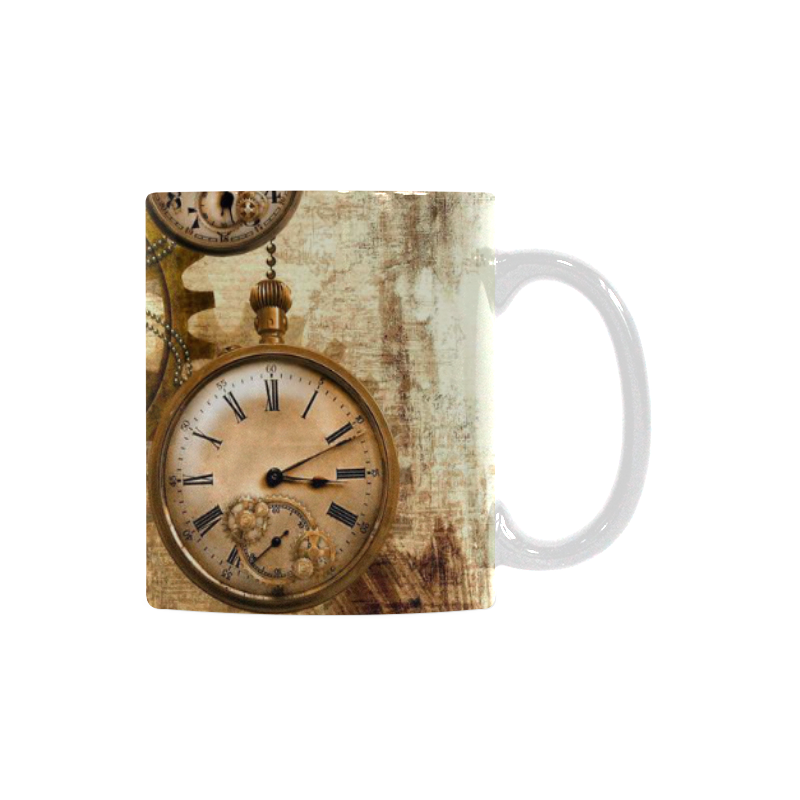 steampunk White Mug(11OZ)