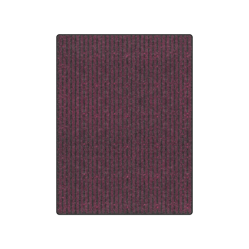 Anemone Glitter Stripe Blanket 50"x60"