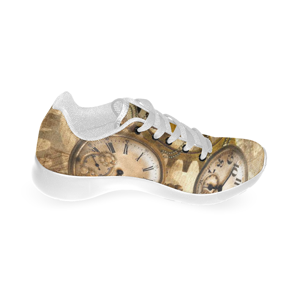 steampunk Women’s Running Shoes (Model 020)