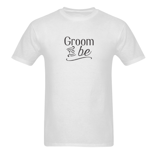 groom to be - wedding - marriage - love Sunny Men's T- shirt (Model T06)