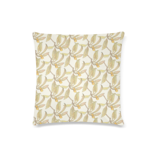 Natural Style Custom Zippered Pillow Case 16"x16"(Twin Sides)