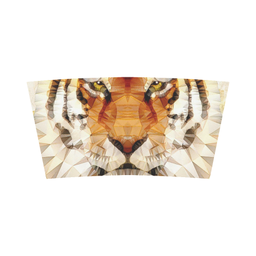 abstract tiger Bandeau Top