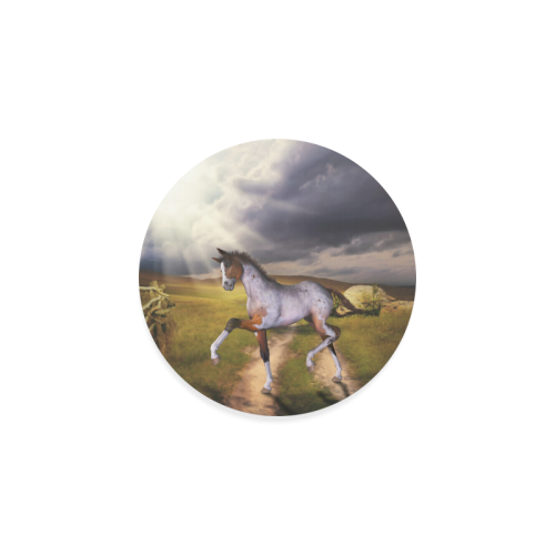 The Little cute Foal Round Coaster