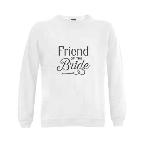 Friend of Bride - wedding - marriage Gildan Crewneck Sweatshirt(NEW) (Model H01)