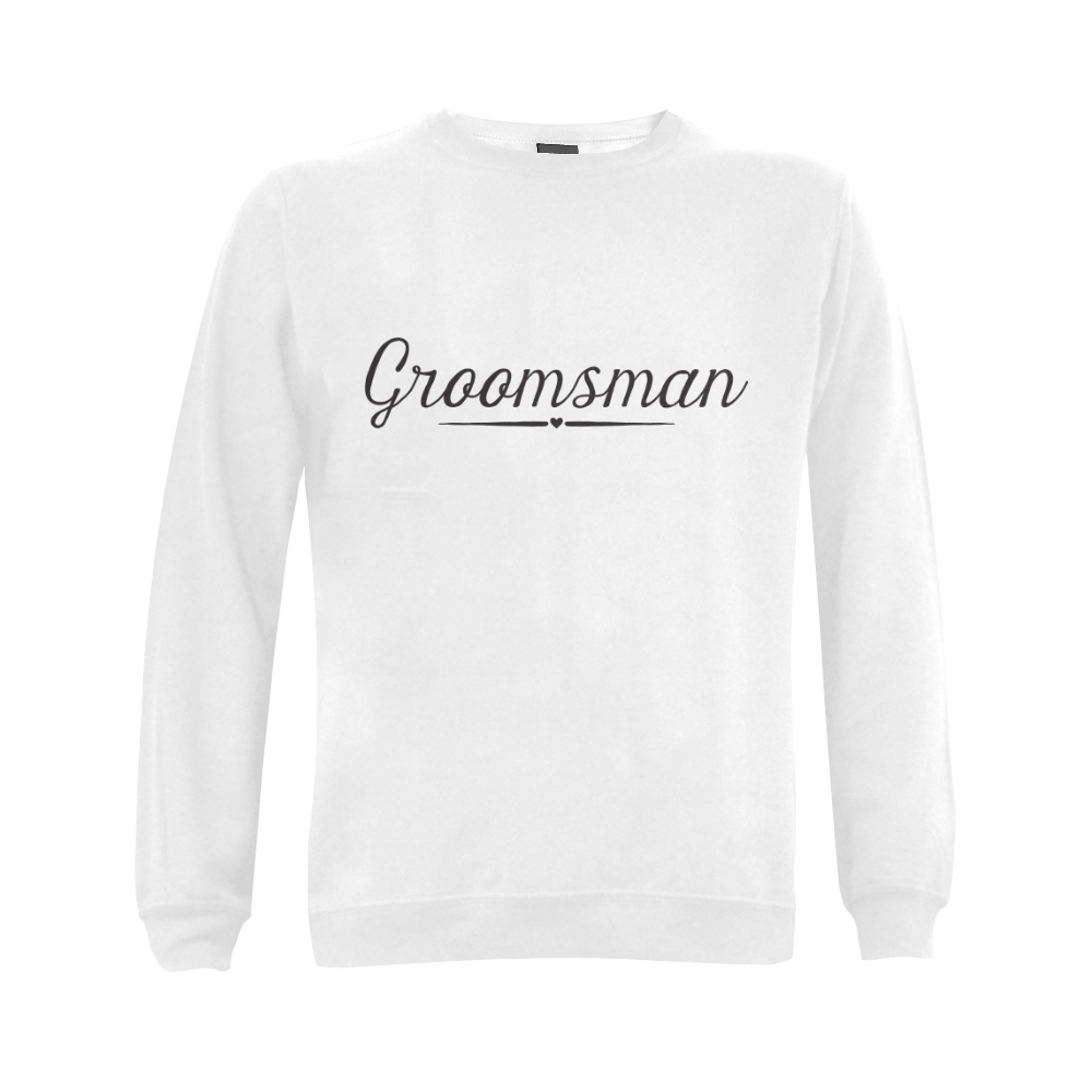 groomsman - wedding - marriage Gildan Crewneck Sweatshirt(NEW) (Model H01)