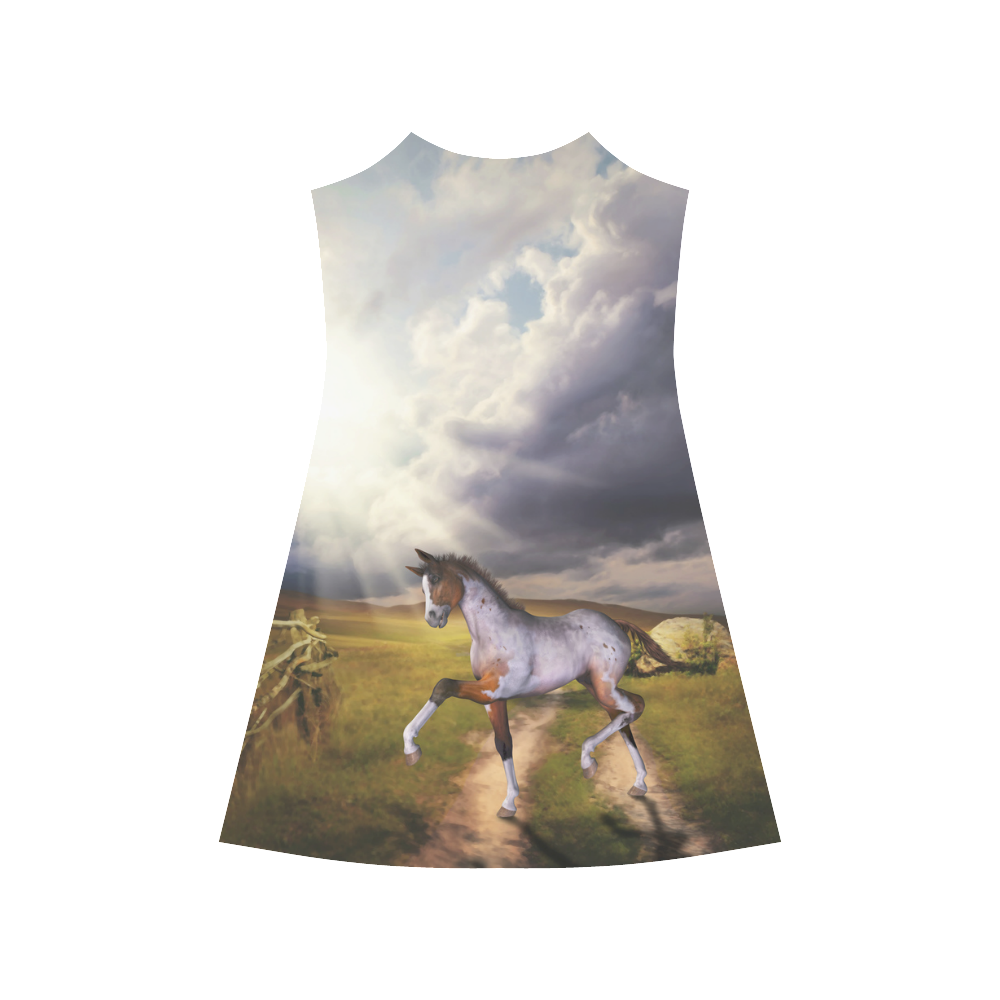 The Little cute Foal Alcestis Slip Dress (Model D05)