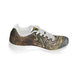 Dedication to Van Gogh NYC Starry Night: Twin Towers Men’s Running Shoes (Model 020)