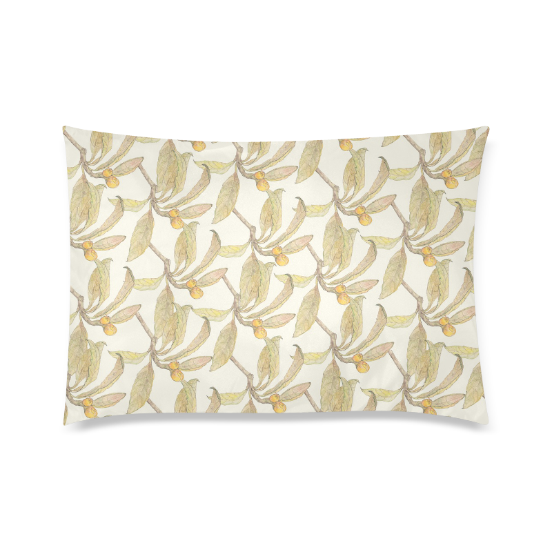 Natural Style Custom Zippered Pillow Case 20"x30" (one side)